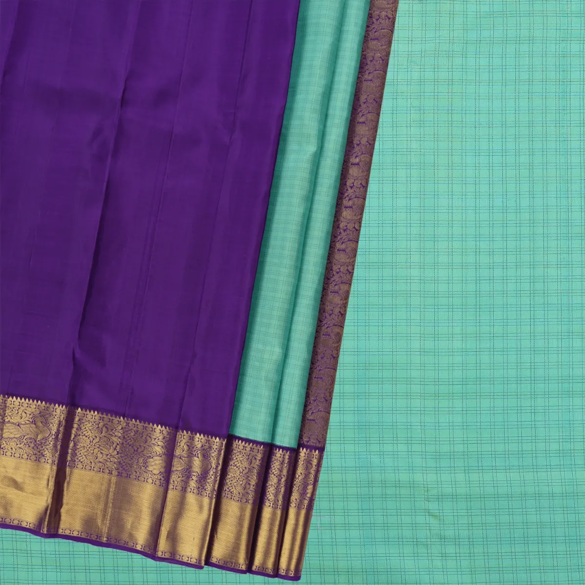 Arani Handloom Silk Saree Pure Golden Jari