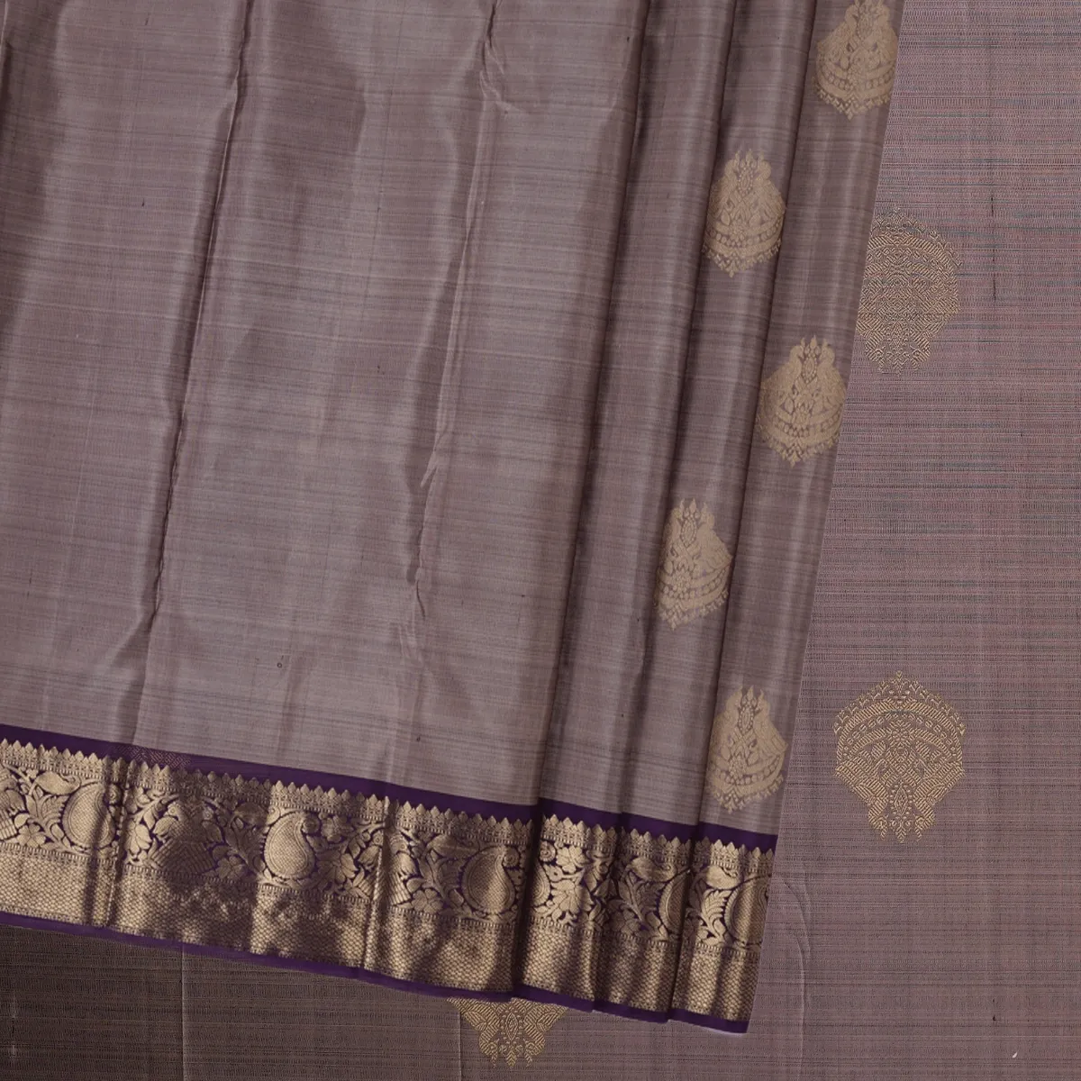 Arani Handloom Silk Saree Putta Stylegold Colour Silk Fast Jari