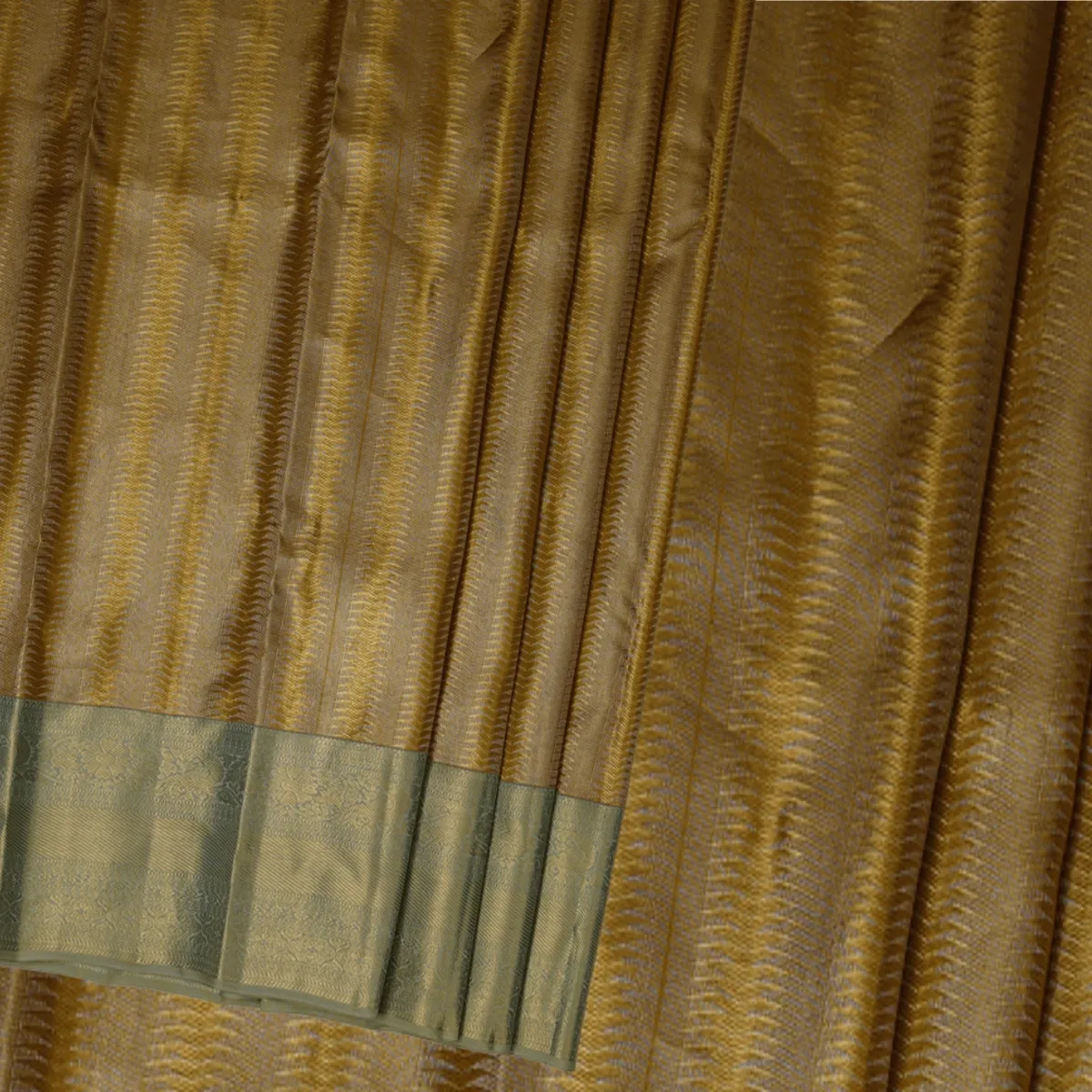 Kanchipuram Handloom Tissue Silk Fast jari