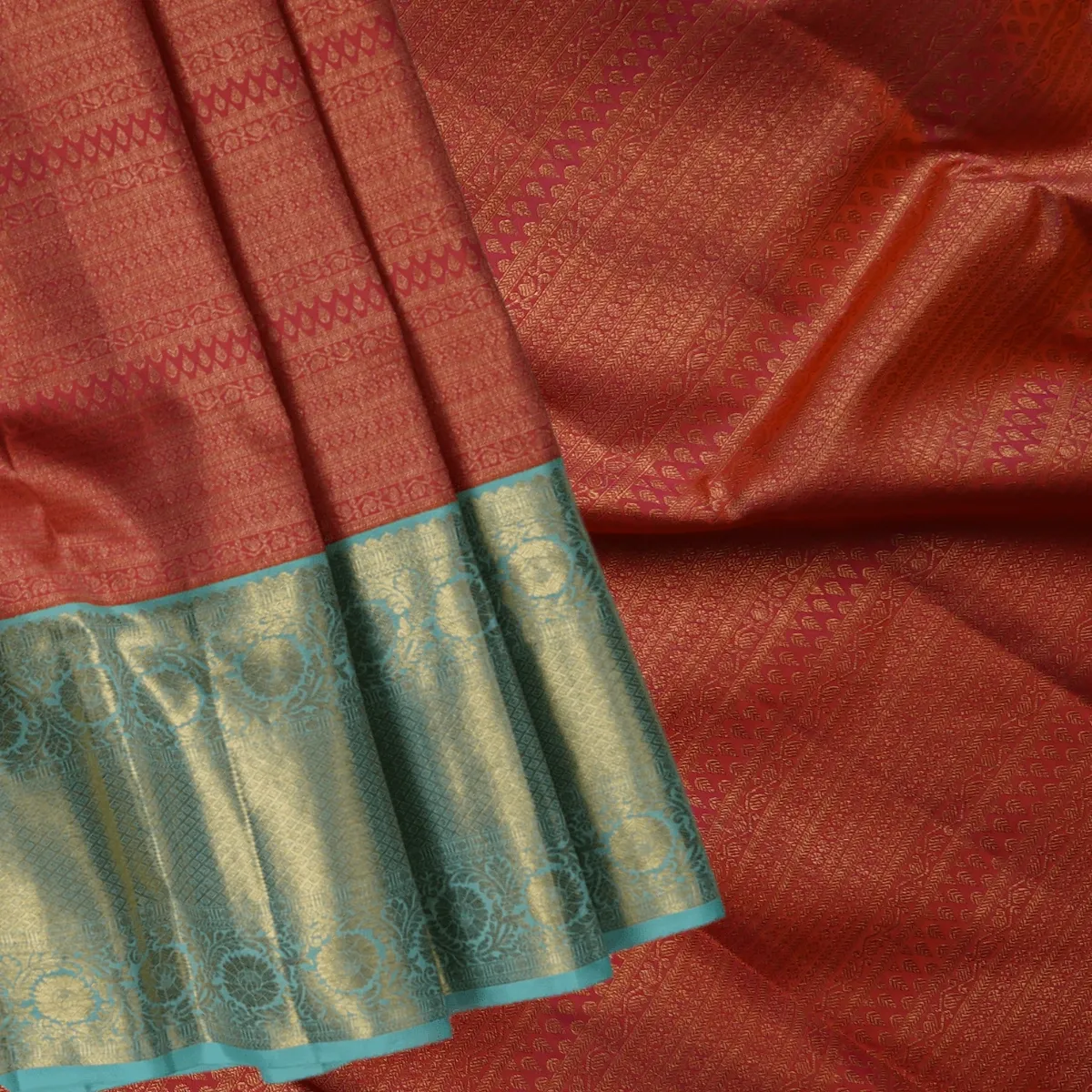 Kanchipuram Handloom Silk Saree 3 Gram Gold Saree