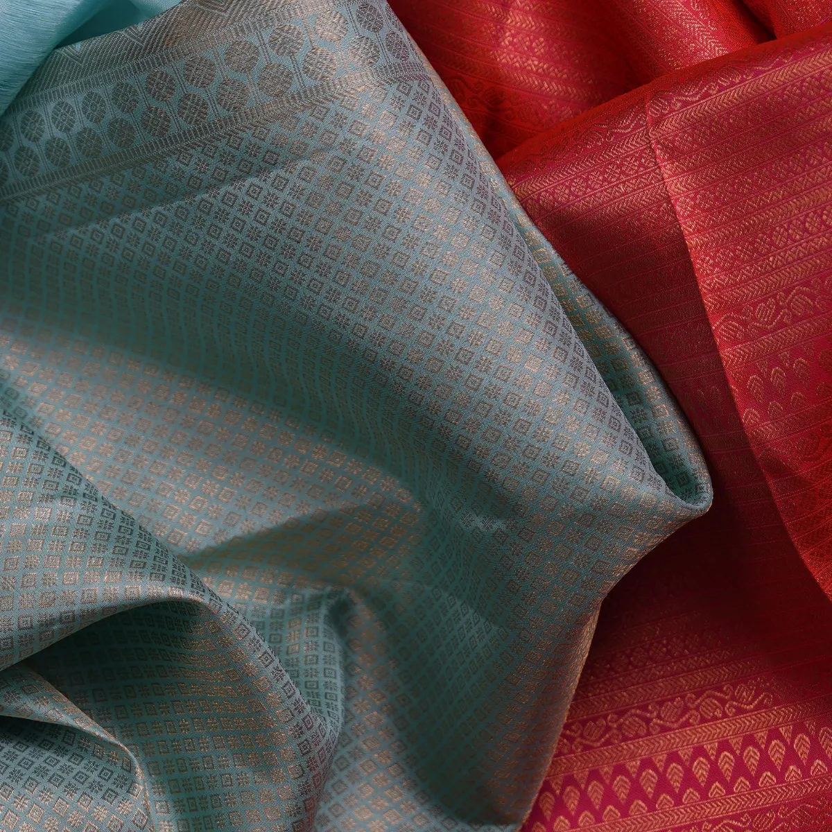 Kanchipuram Handloom Silk Saree 3 Gram Gold Saree