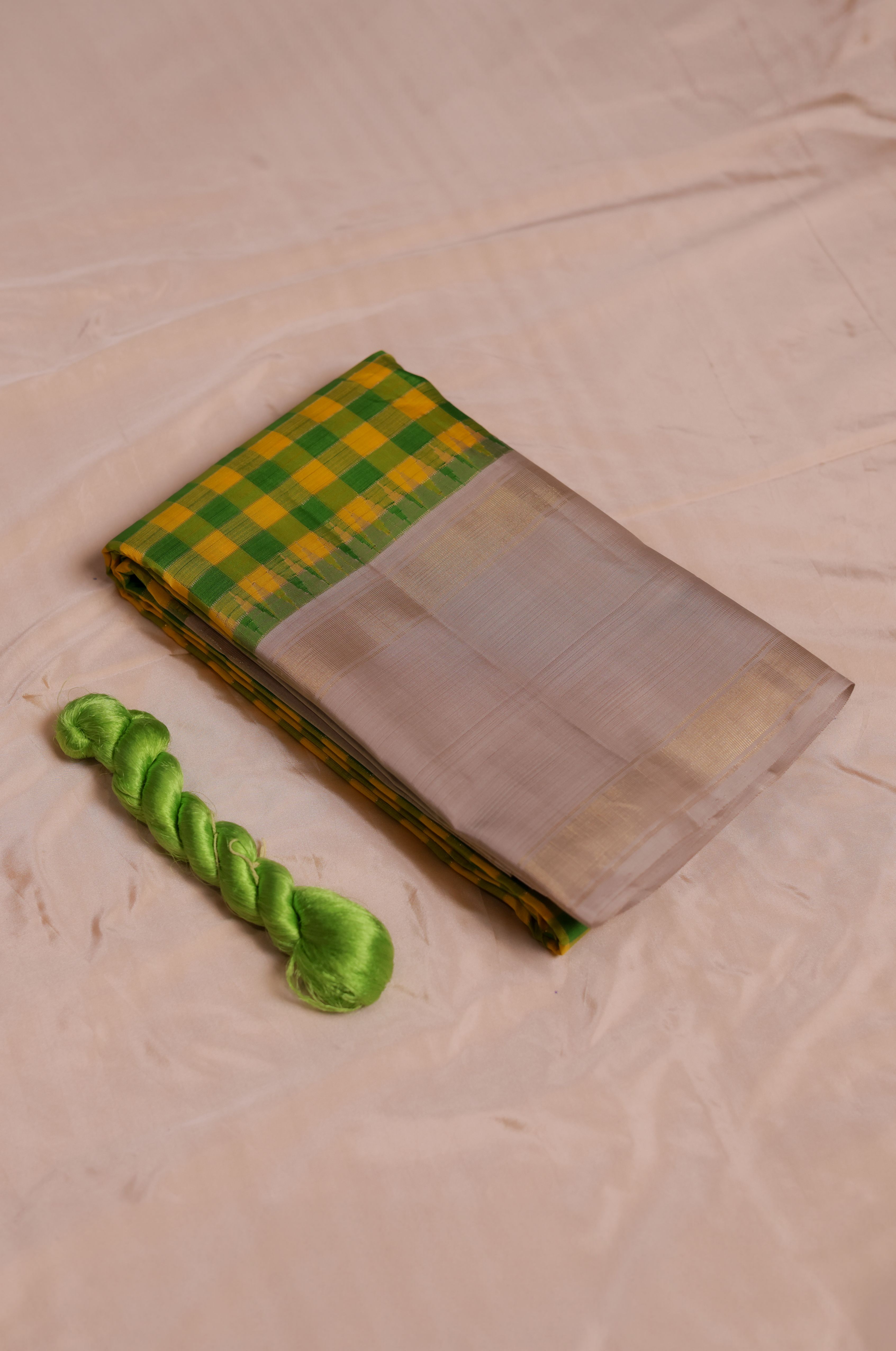 Pineapple Yellow Arani Silk