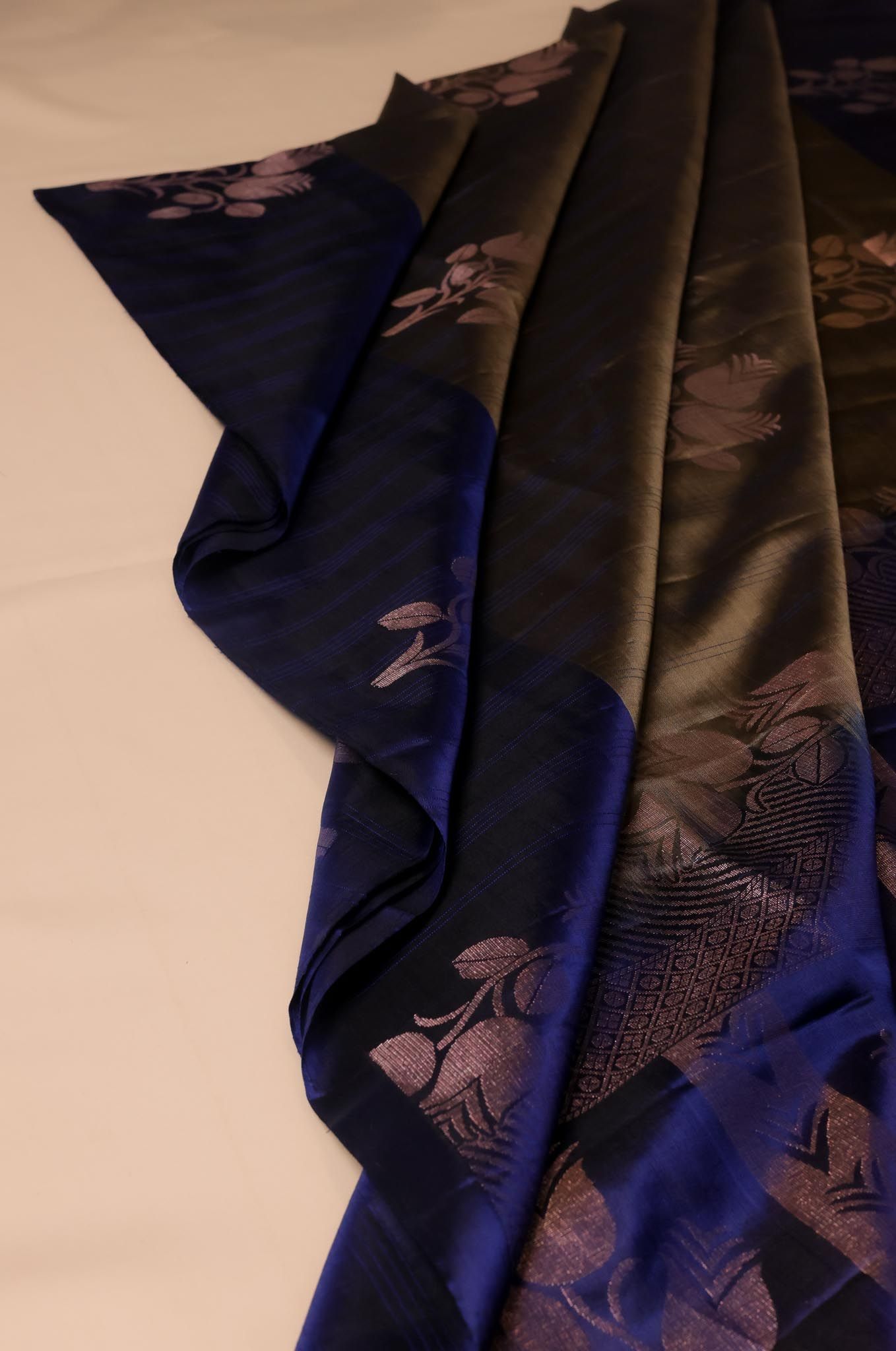 Royal Blue Mayuri Silk